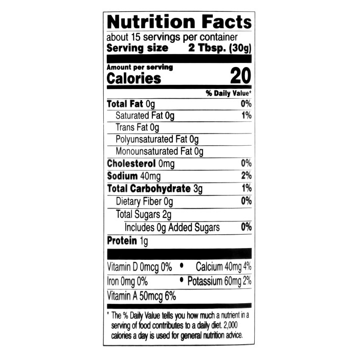 Sour cream nutrition facts