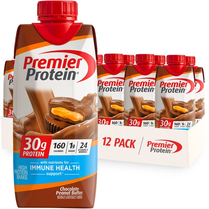 Premier protein shake nutrition facts