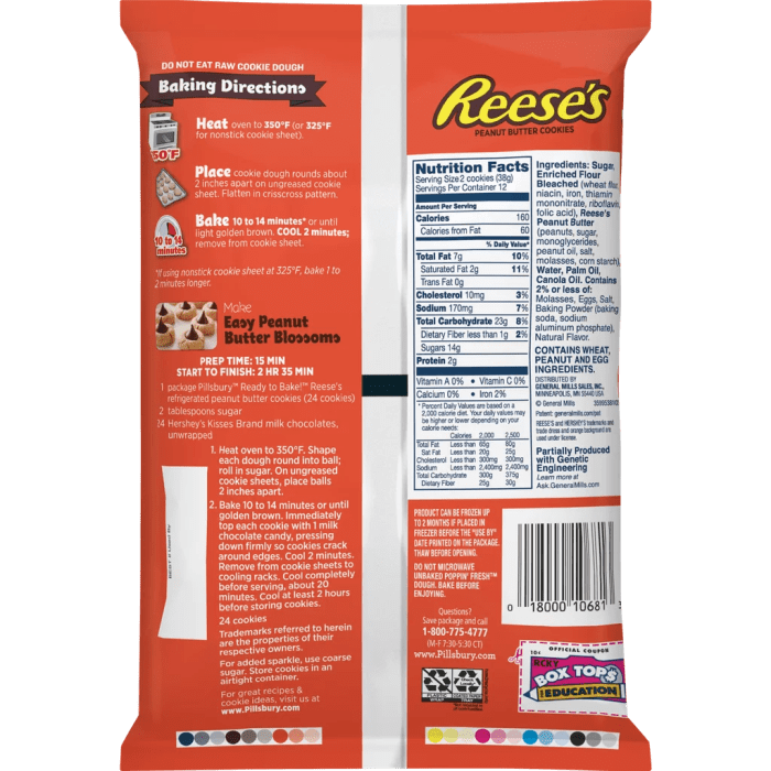 Reese's nutrition facts