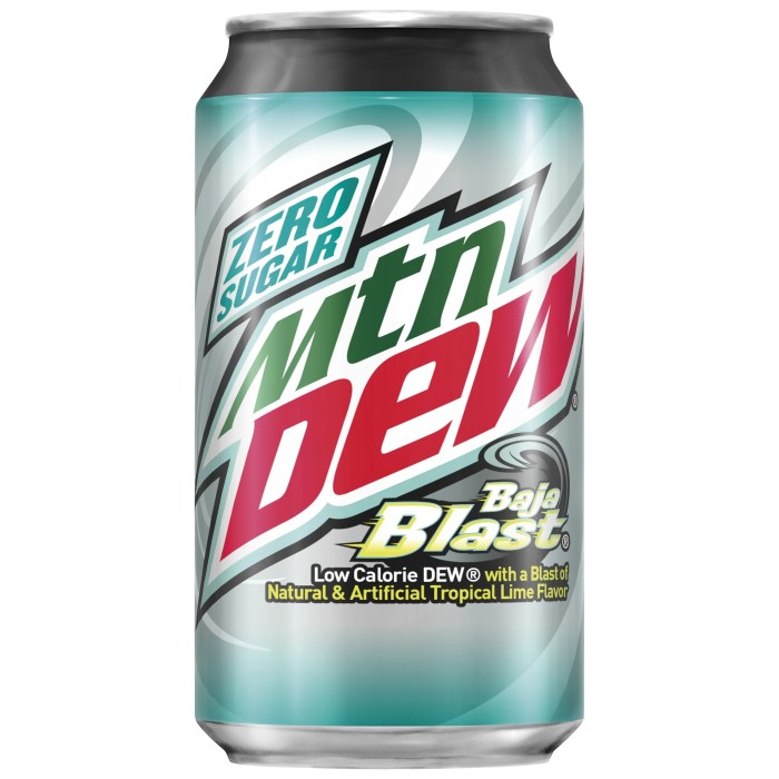 Baja blast nutrition facts sugar